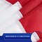 Bunting Flags Outdoor 3x6 Ft American Buntings Flag for Outside Embroidered Stars Memorial Day 4th of July Decorations with Brass Grommets